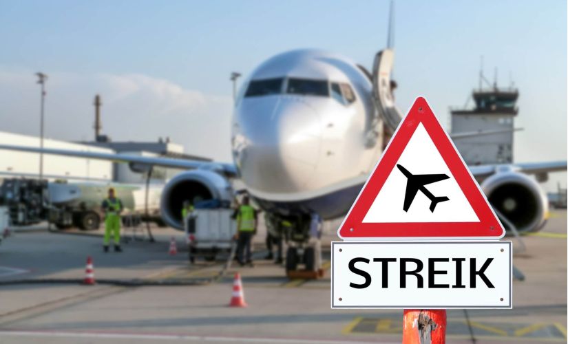 Streik des Flughafenpersonals: Das sind Ihre Rechte