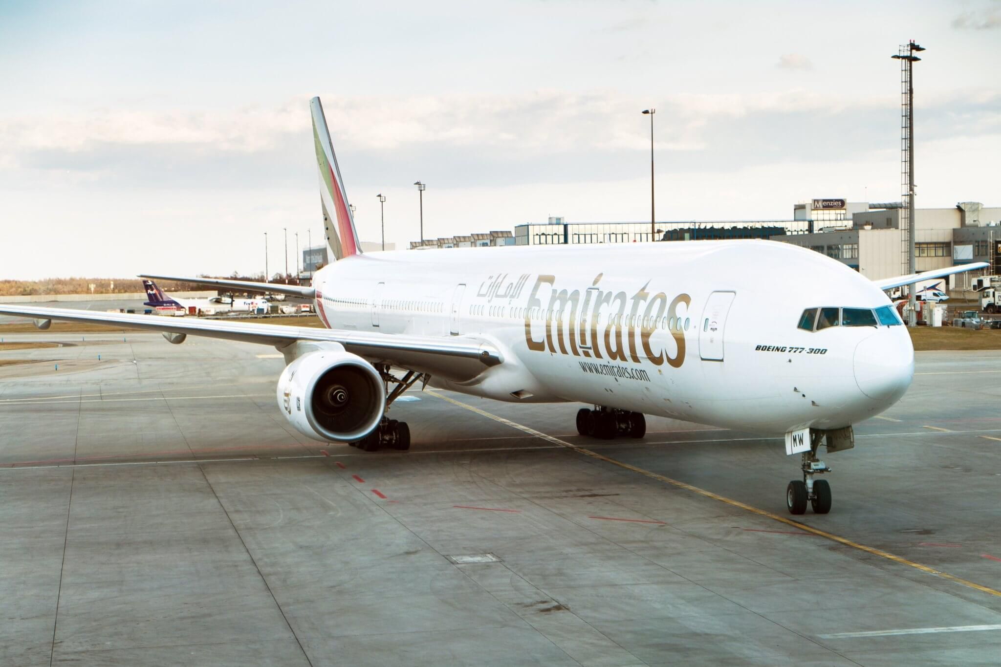Emirates startet erste Flüge mit nachhaltigem Treibstoff ab Dubai