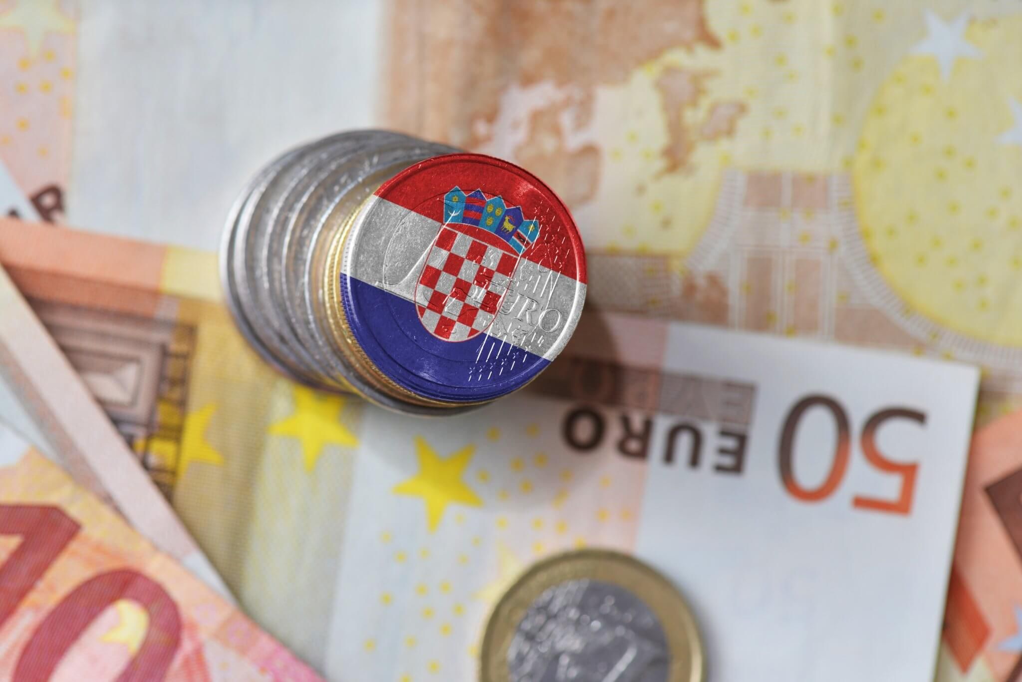 Euro-Einführung in Kroatien