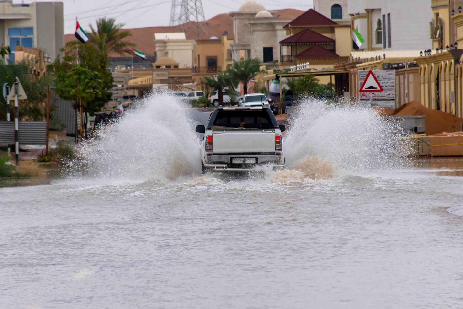 Überflutung in Dubai