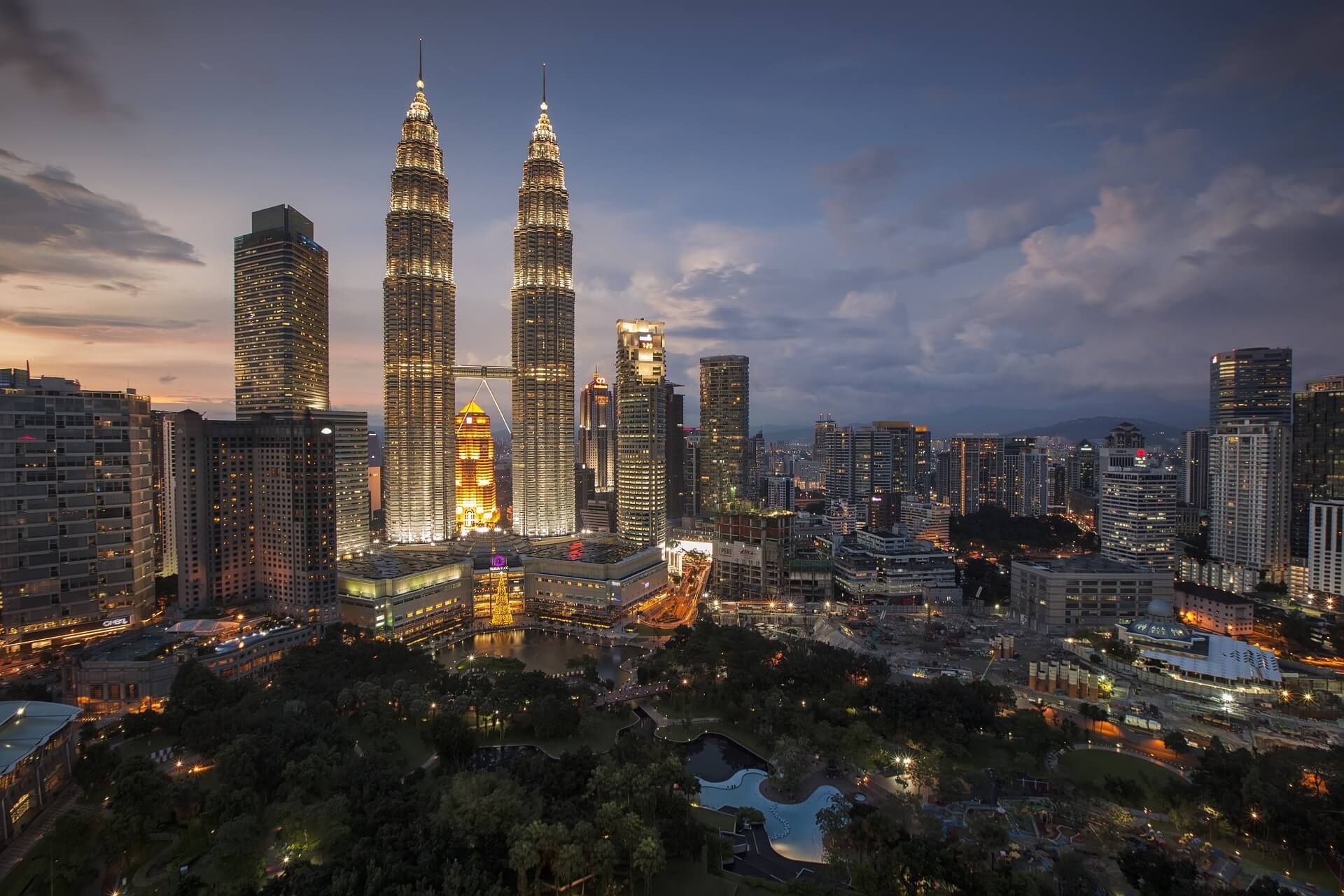 Kuala Lumpur ist Ziel um Auswandern