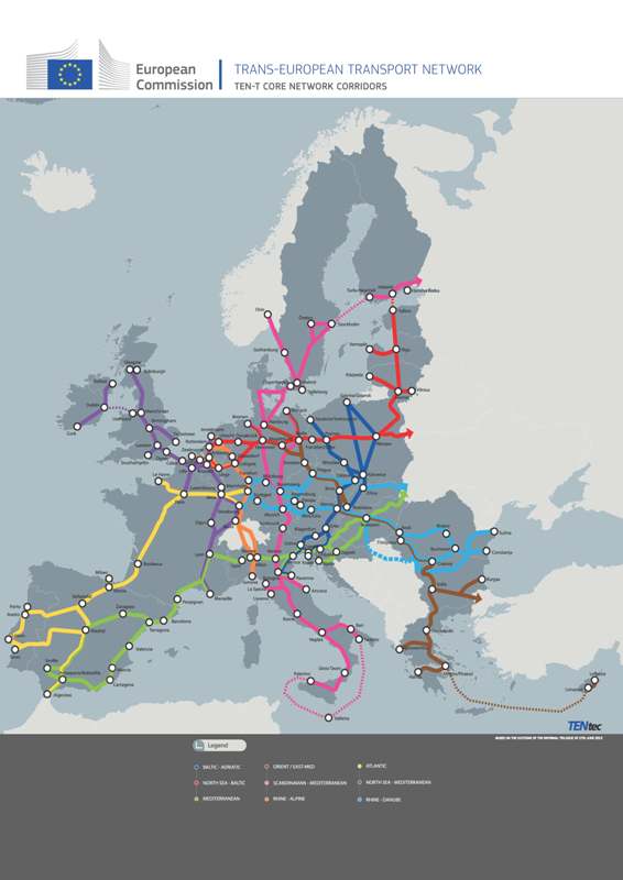Verkehrskorridore_Europa