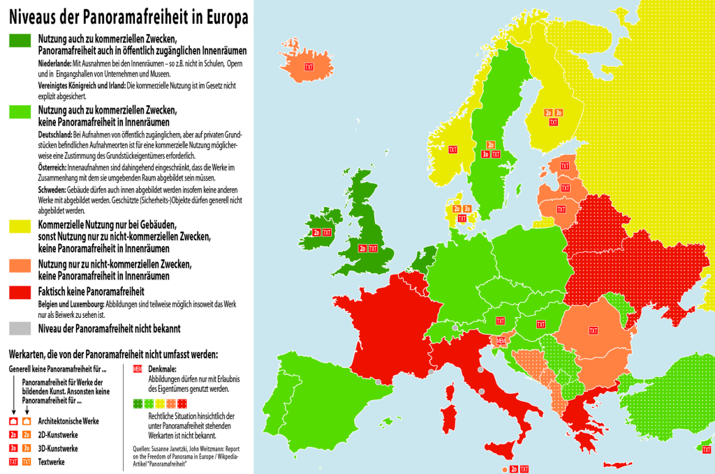 Panoramafreiheit_in_Europa_(Karte)