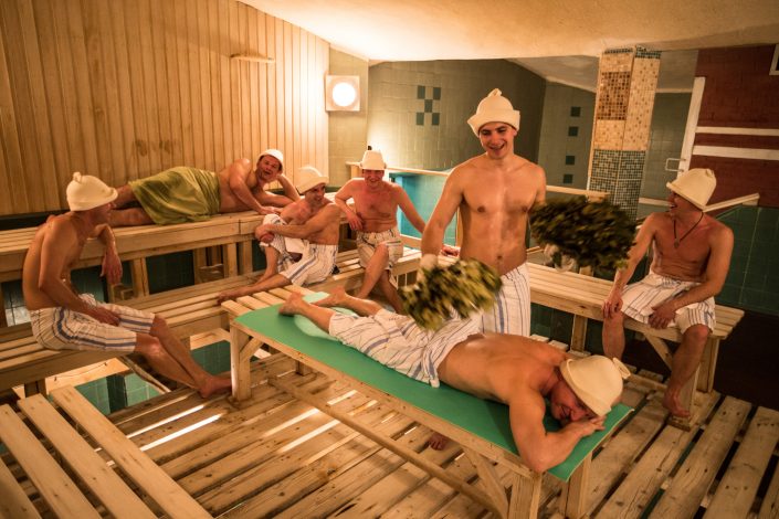 Sauna in Russland