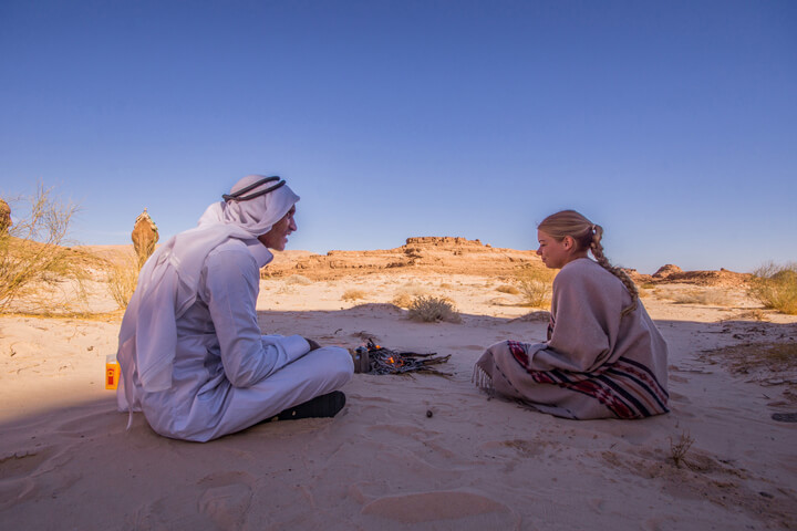 perpetual traveller Wüste