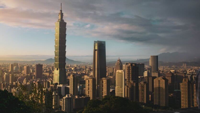 Skyline von Taipei